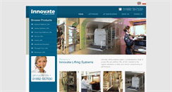 Desktop Screenshot of innovatelifts.com